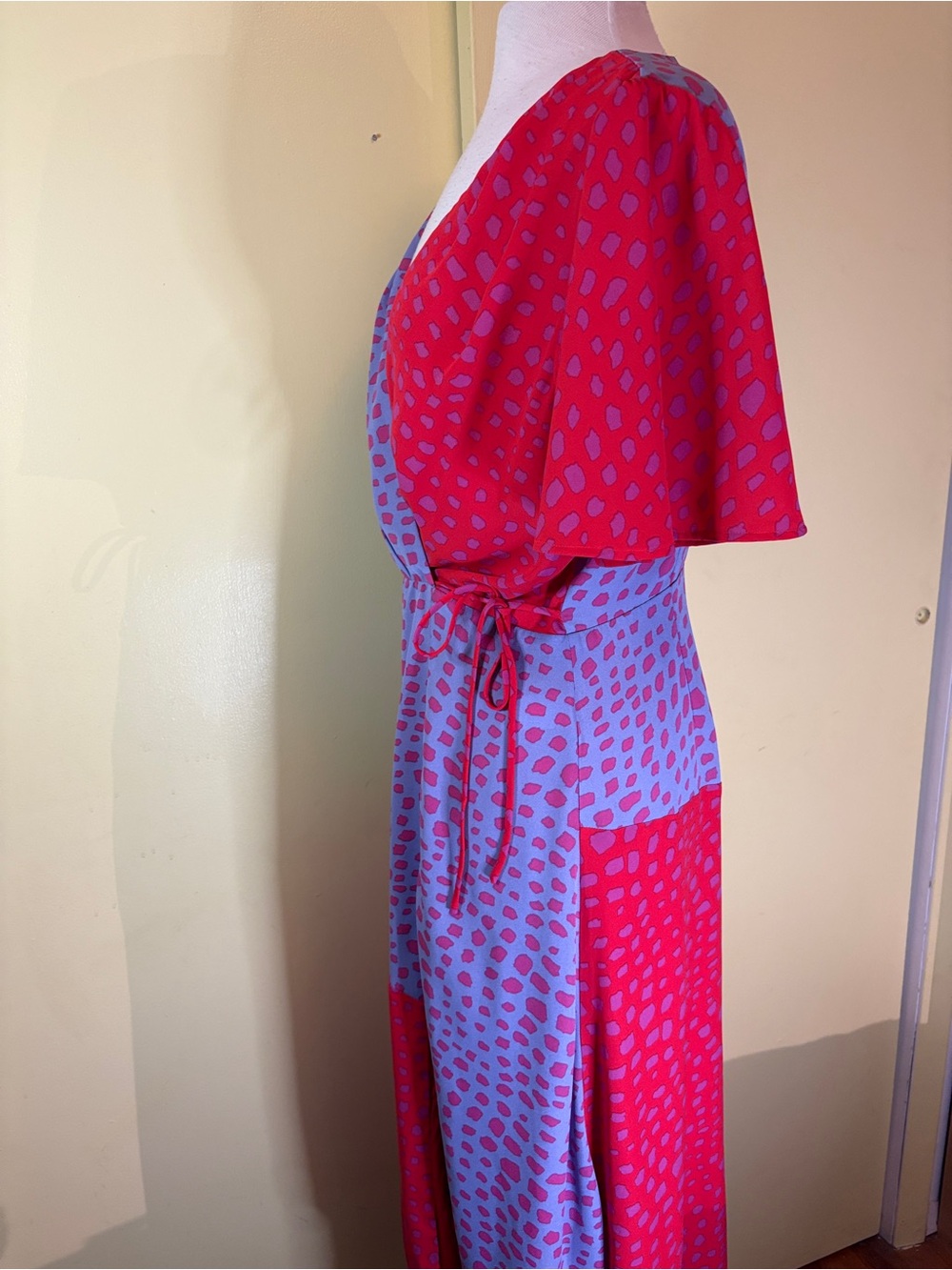 Adelyn Rae RTR Wrap Midi Dress - Asymmetrical - Picture 14 of 16
